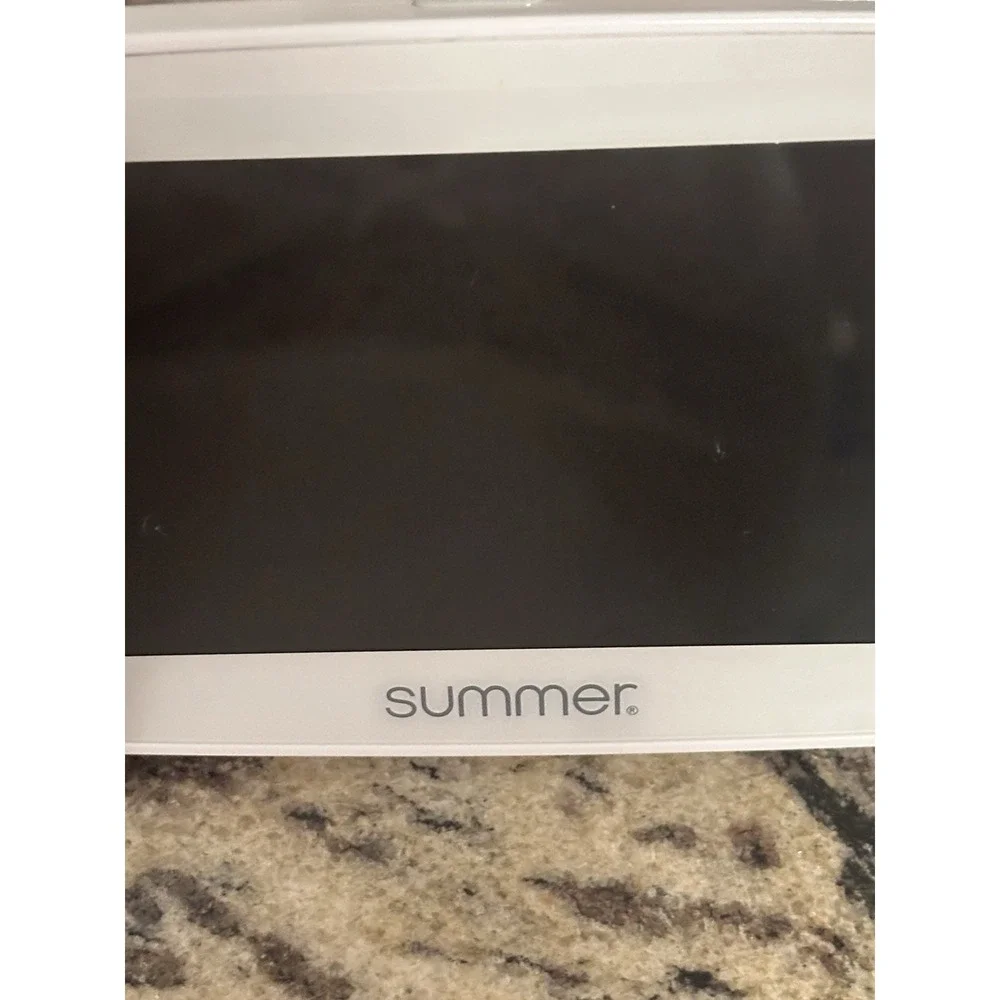 Summer Explore Digital Voice & Picture Baby Monitor w/ Camera Zoom, White
